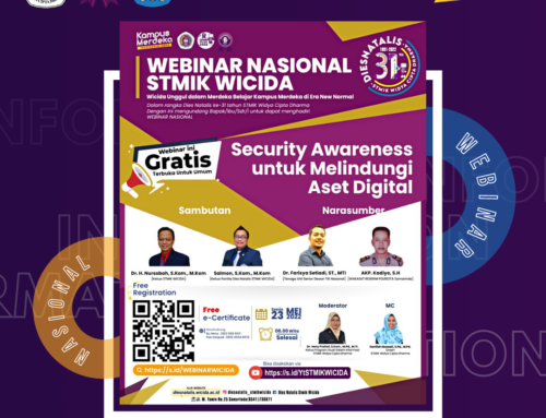 Webinar Nasional “Security Awareness Untuk Melindungi Aset Digital”