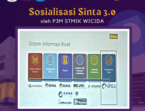 Sosialisasi SINTA 3 oleh P3M STMIK WICIDA TA. 2022